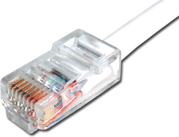 0,5 m Patch kabel UTP Cat6 hvid.Mange farver og længder, køb dem her