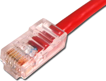 0,5 m Patch kabel UTP Cat6 rød.Mange farver og længder, køb dem her.