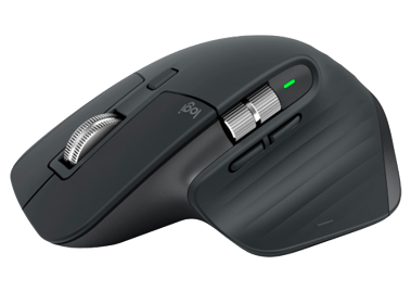 Logitech MX Master 3s mus | Sort model | Ligger godt i hånden