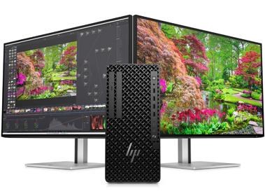 HP Z1 G1i Workstation med NVIDIA RTX A1000 Grafik