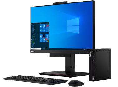 Lenovo ThinkCentre M70q med WIFI og 32 GB RAM