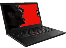 Demo / Brugt ThinkPad T480 bærbar - Vægt kun 1.68 kg. Køb den her!