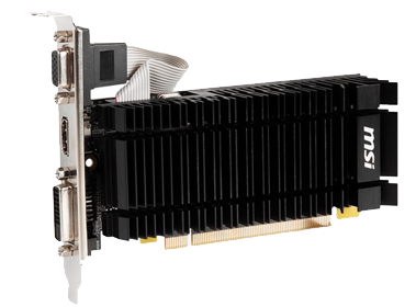 Geforce GT 730 2G DDR3 SDRAM - Grafikkort - På Lager - Uniplus IT
